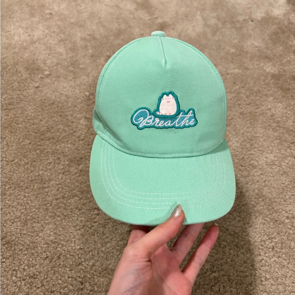 Pusheen Green Cap